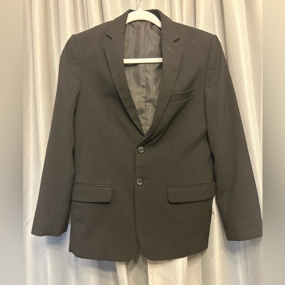 $50 sale Calvin Klein Blazer 14R black lined made in Guatemala button
